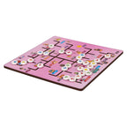 Wooden Alphabet Maze Puzzle Board with Letter Match & Writing Practice Slates for Early Learning (3+ Yrs)