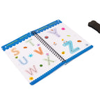 My First Tracing Adventure – Reusable Kids Tracing Book with Markers & Eraser | Early Writing Learning Toy (Ages 2–5) | Motor skills development